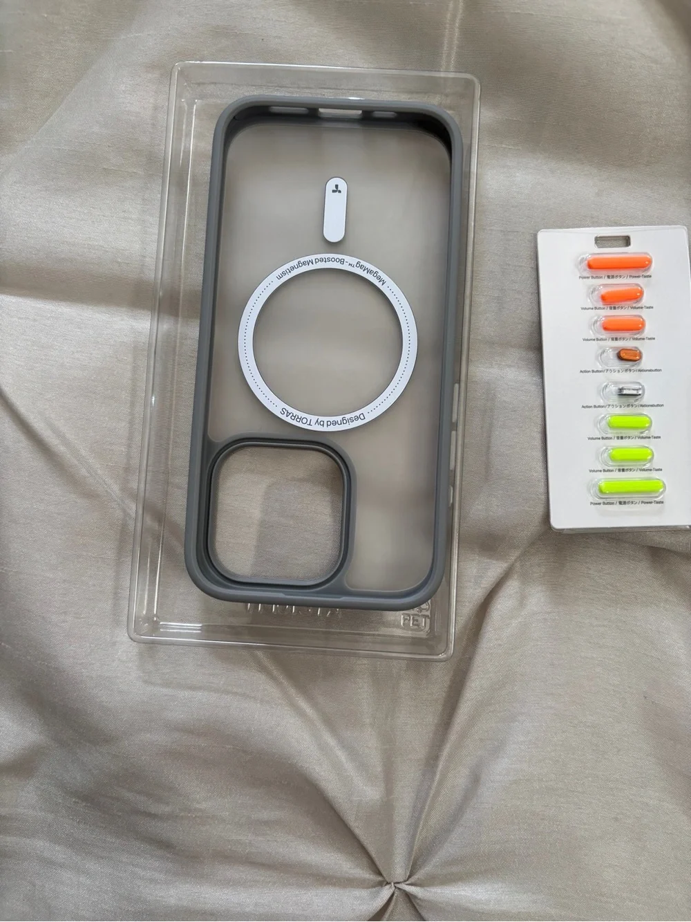 Gray MagSafe-Compatible Phone Case